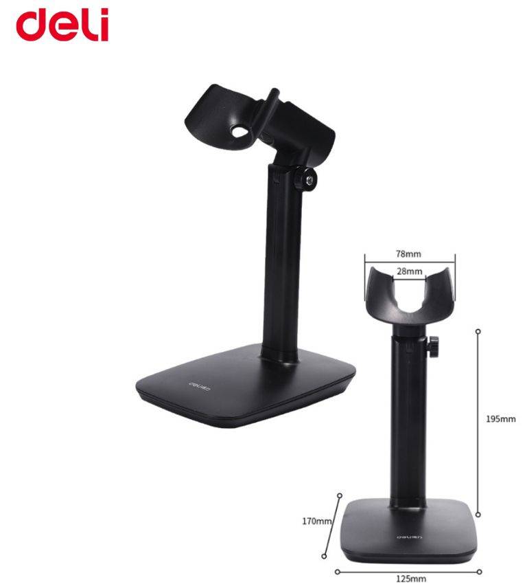 Support réglable pour scanner code-barres, Stabilité et confort pour une lecture rapide